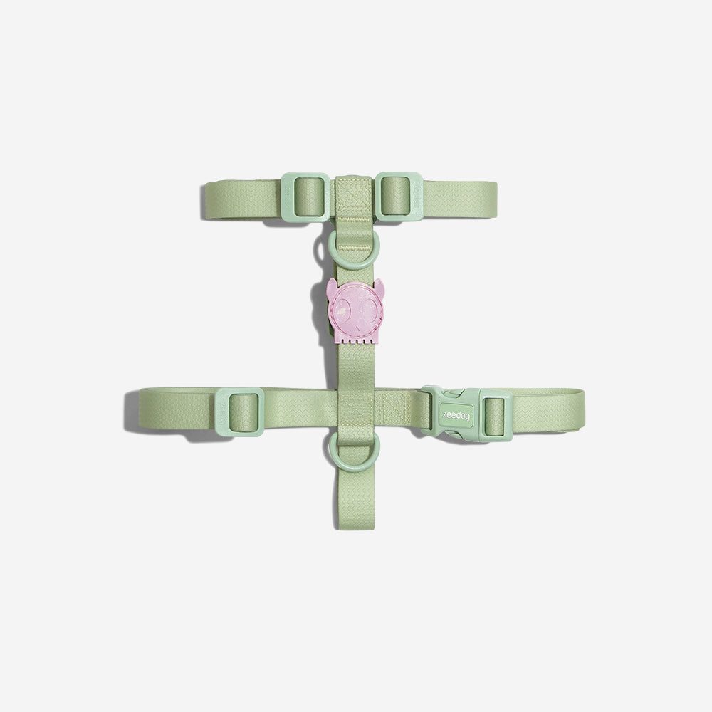 Melissa x Zee.Dog Olive Green H Harness