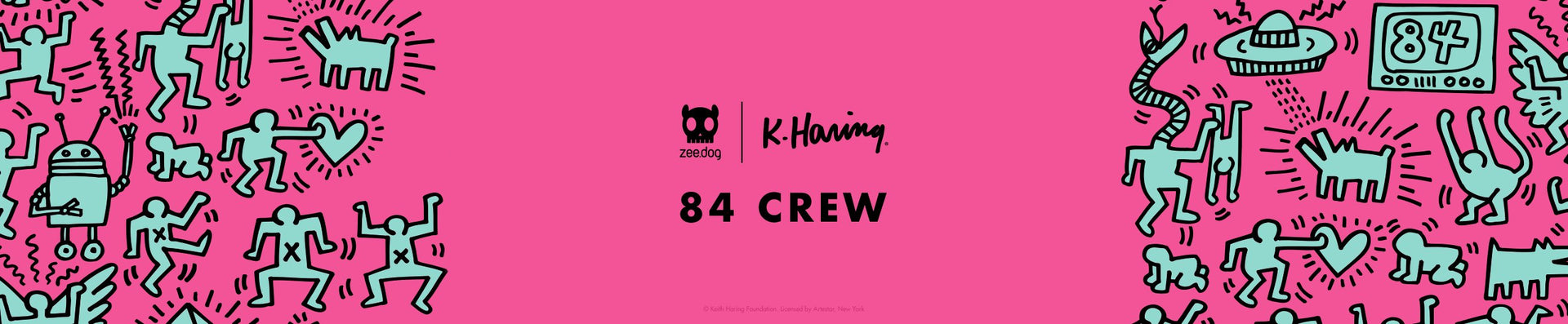 Keith Haring x Zee.Dog - 84 Crew