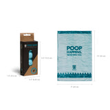 Blue | Plant Based Poop Bags