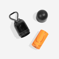 Zee.Dog Black Poop Bag Dispenser With Compostable Bags