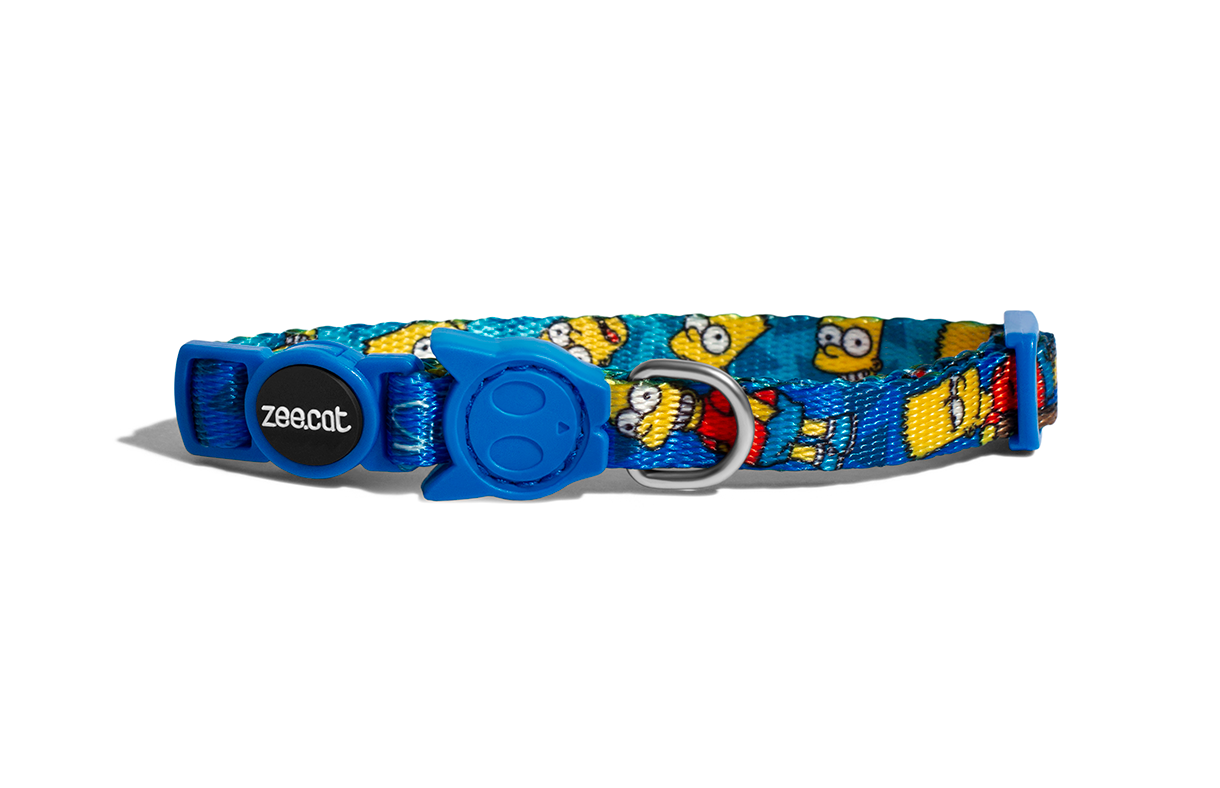 Zee.Dog Bart Simpson Cat Collar