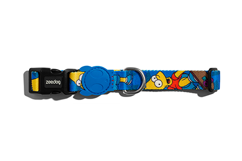 Zee.Dog Bart Simpson Collar