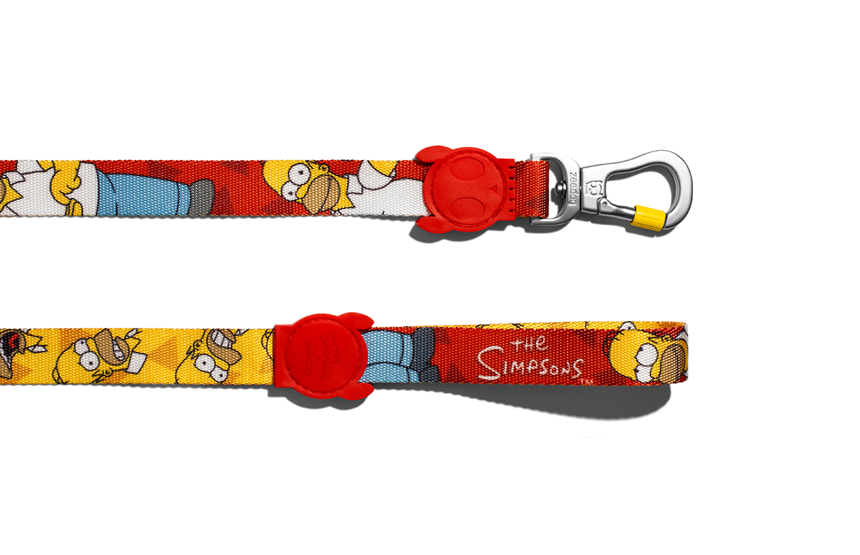 Zee.Dog Homer Simpson Dog Leash