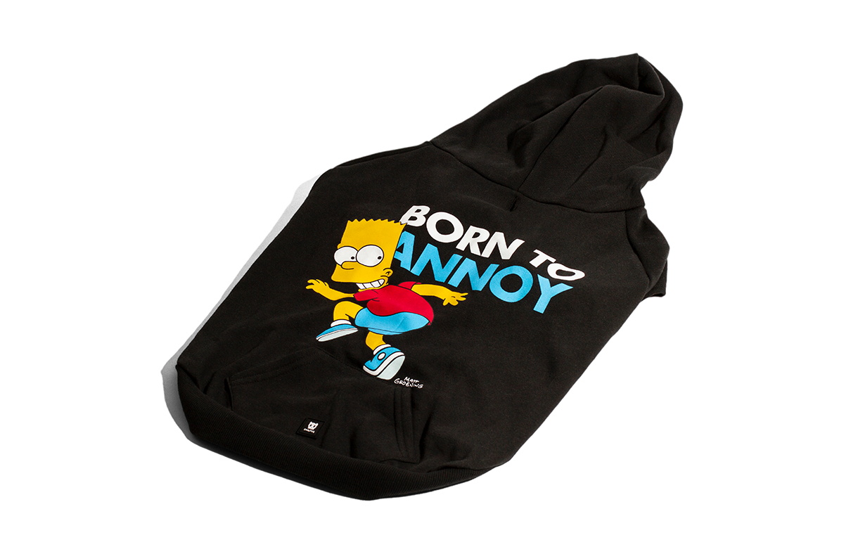 Bart Simpson Born to Annoy | Dog Hoodie