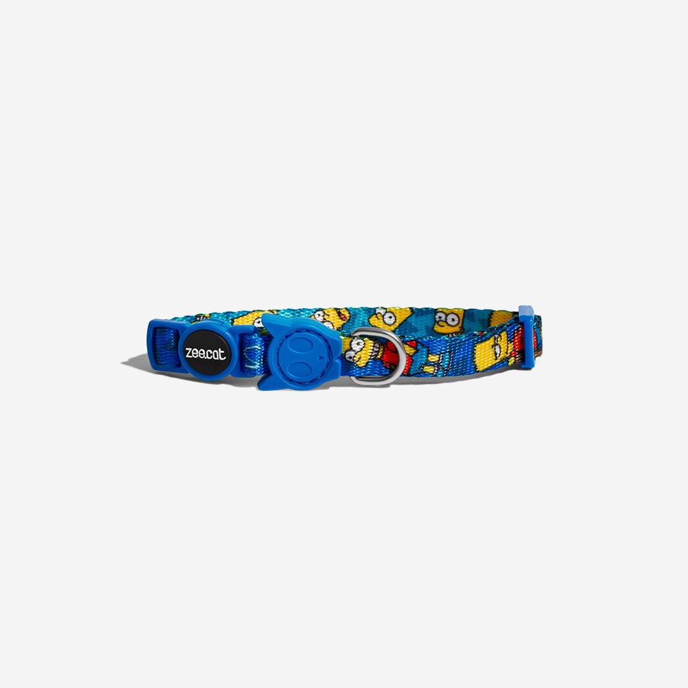 Zee.Dog Bart Simpson Cat Collar