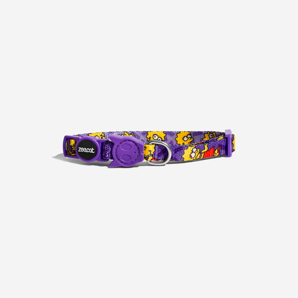 Zee.Dog Lisa Simpson Cat Collar