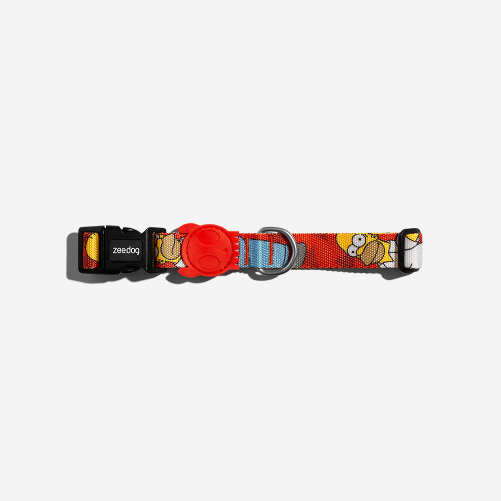 Zee.Dog Homer Simpson Dog Collar