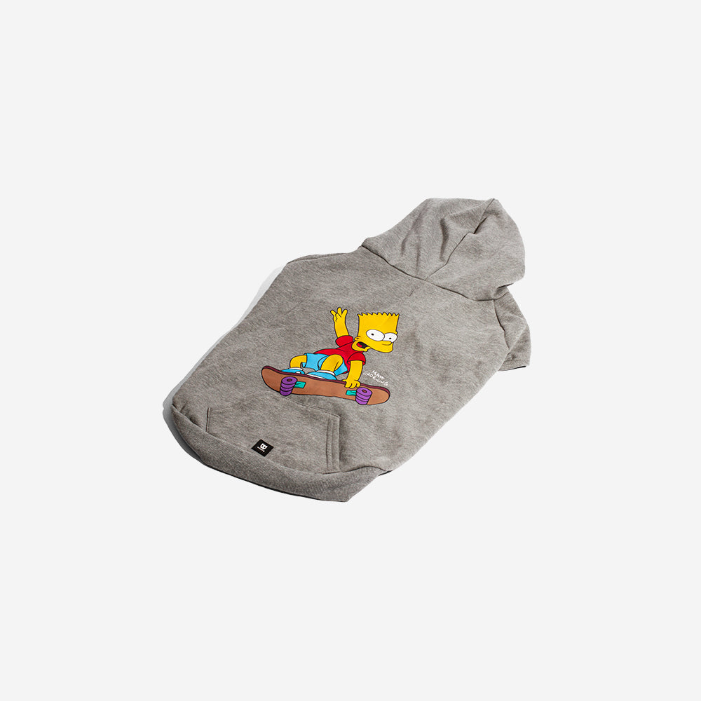 Bart Simpson Skating | Dog Hoodie